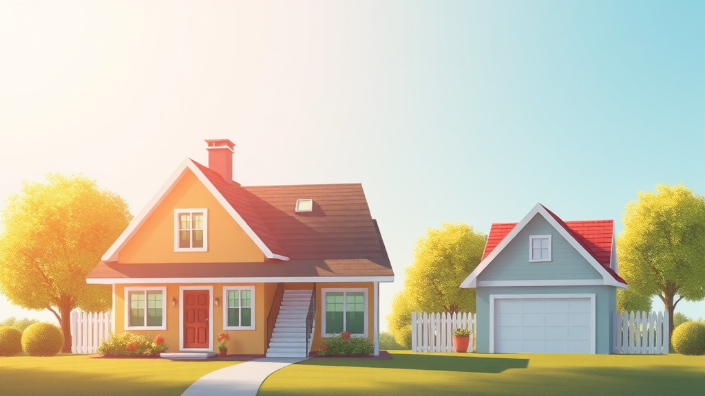 집을 가지고 있을 때 내는 세금: 보유세와 종부세 (realistic 스타일)