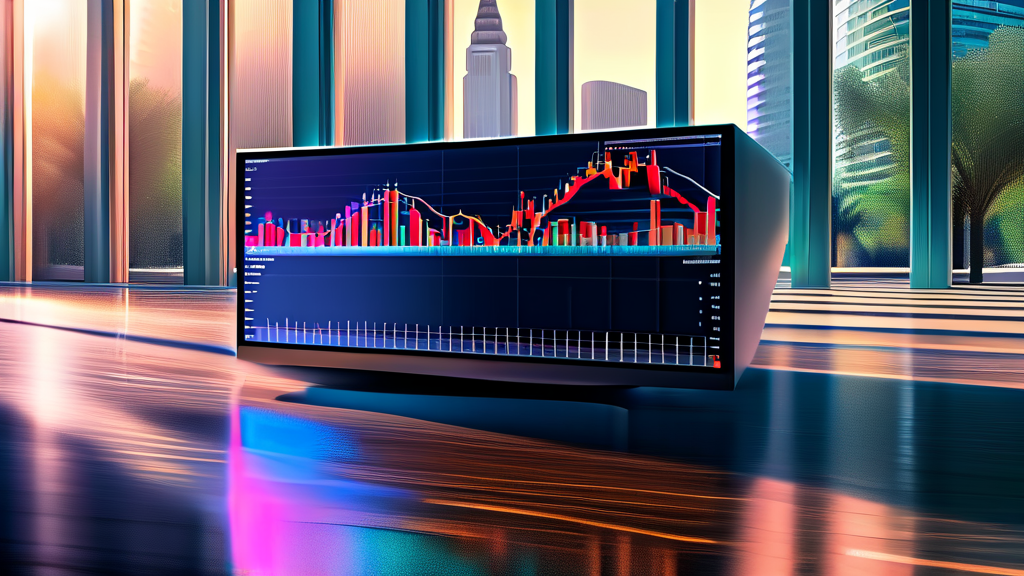 나스닥 100 지수: 기술주 100개의 성적표 이해하기 (realistic 스타일)