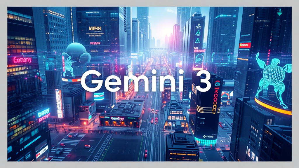 결론: 제미나이 3, AI 시장의 미래를 엿보다 (realistic 스타일)