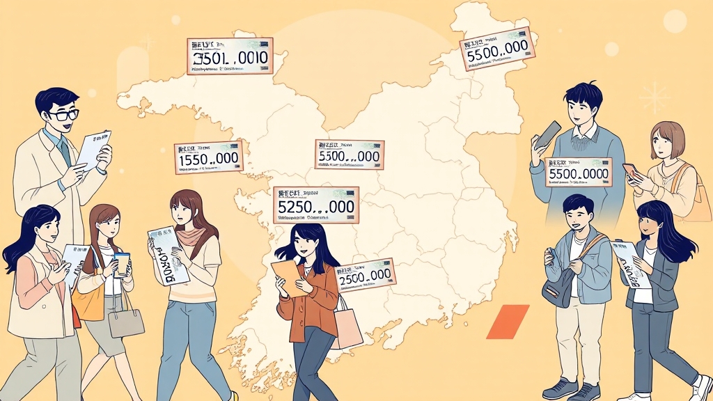 누가, 얼마를 받나? (illustration 스타일)