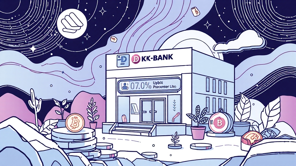 업비트 예치금 장점과 활용법 (illustration 스타일)