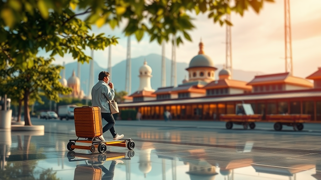 예상치 못한 사고 발생 시, 카카오 여행자보험으로 든든하게! (realistic 스타일)