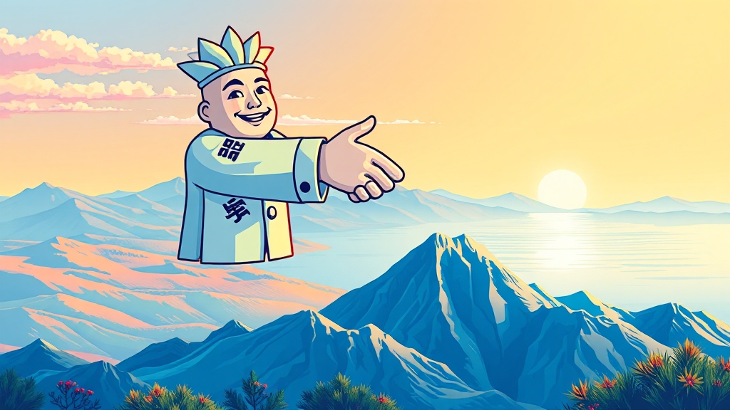남북경협 테마주 급등 원인 분석 (illustration 스타일)