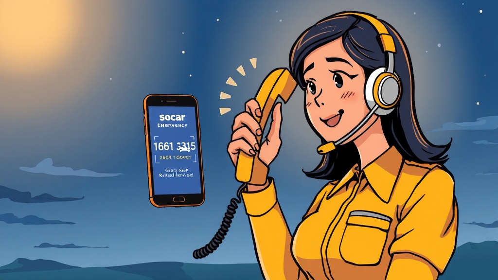 쏘카 고객센터: 전화번호 & 운영시간 (cartoon 스타일)