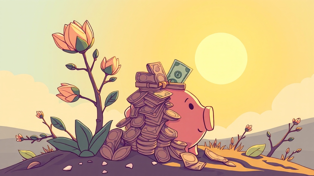 채무 감면 및 상환 조건 (illustration 스타일)