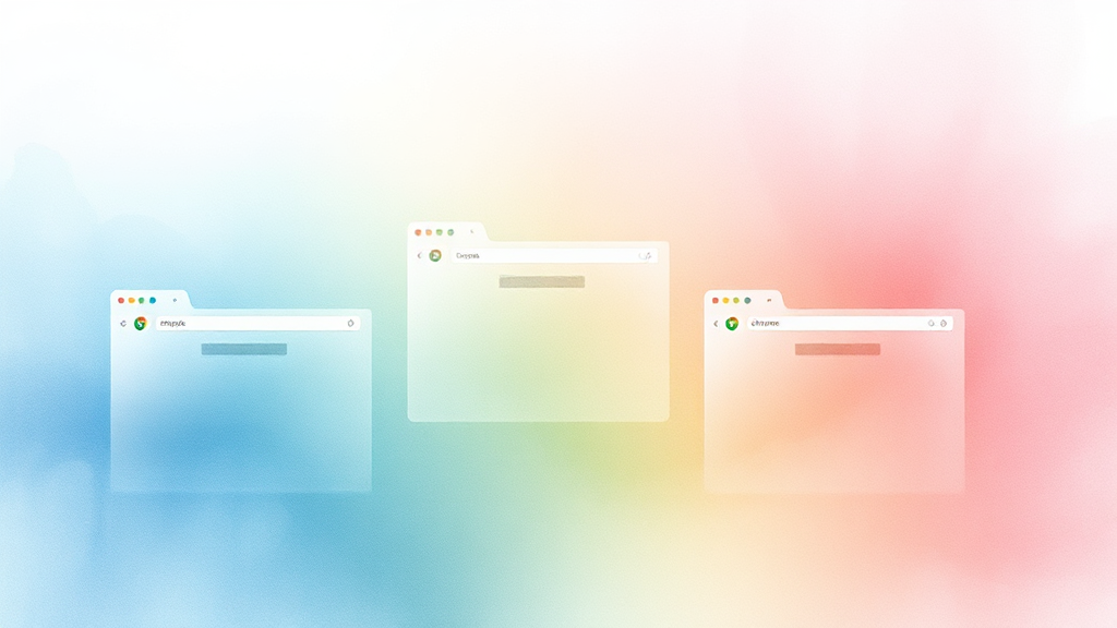 궁금증 해결: 브라우저 분리 관련 자주 묻는 질문 (watercolor 스타일)