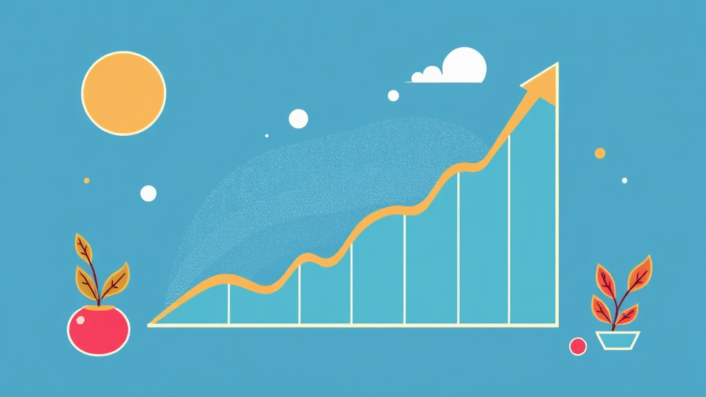 금리 인하 시 LG화학 주가 상승 요인 (illustration 스타일)