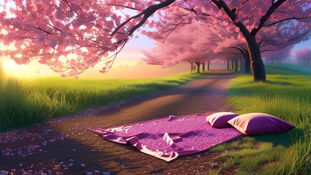 2026년 벚꽃 시즌 준비하기 (realistic 스타일)