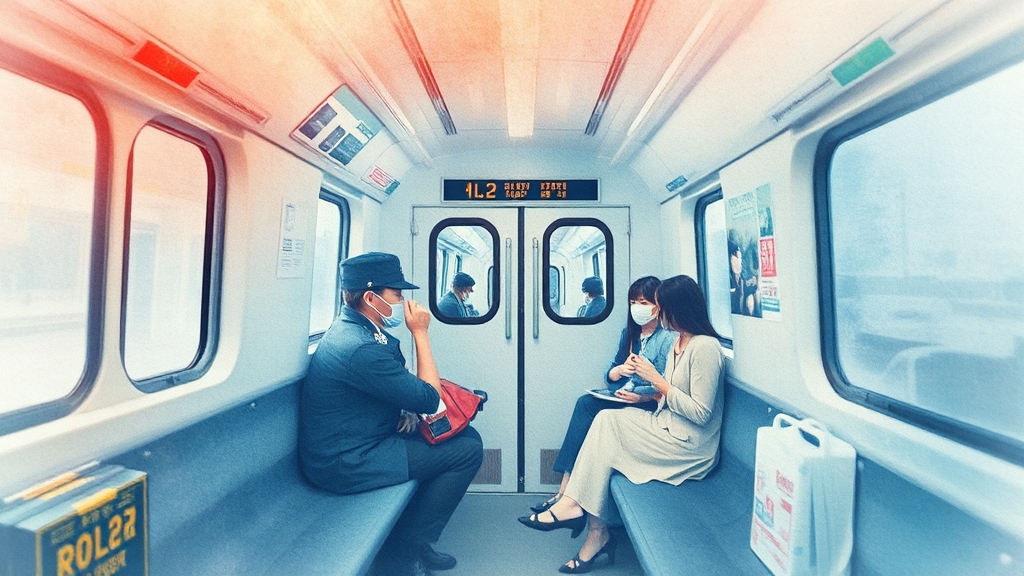 부정승차 및 무임승차 관련 규정 (watercolor 스타일)