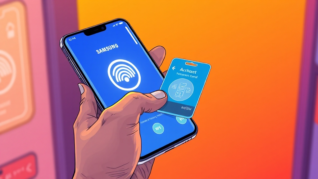 삼성페이 교통카드, 준비됐나요? (illustration 스타일)