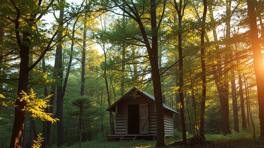 자연휴양림이란? (realistic 스타일)