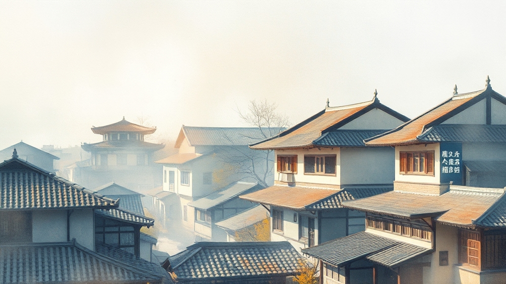 과거로 떠나는 시간 여행 (watercolor 스타일)