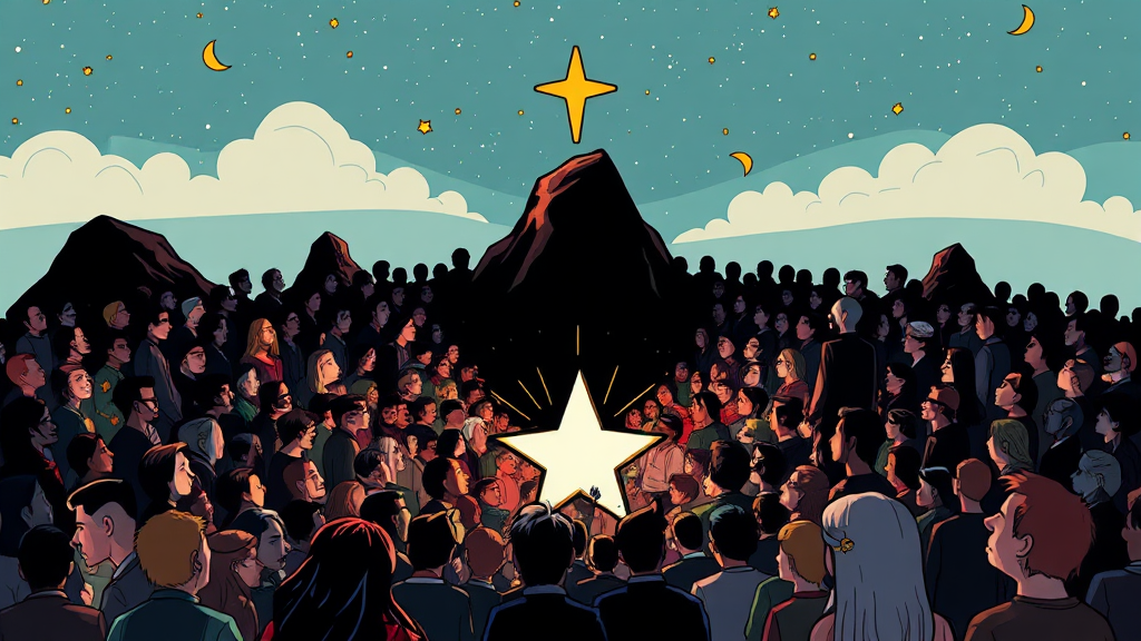 사건 전개: 논란 확산 (cartoon 스타일)