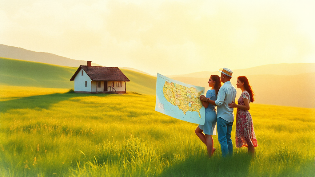 지역별 귀농귀촌 정책 비교 분석 (watercolor 스타일)