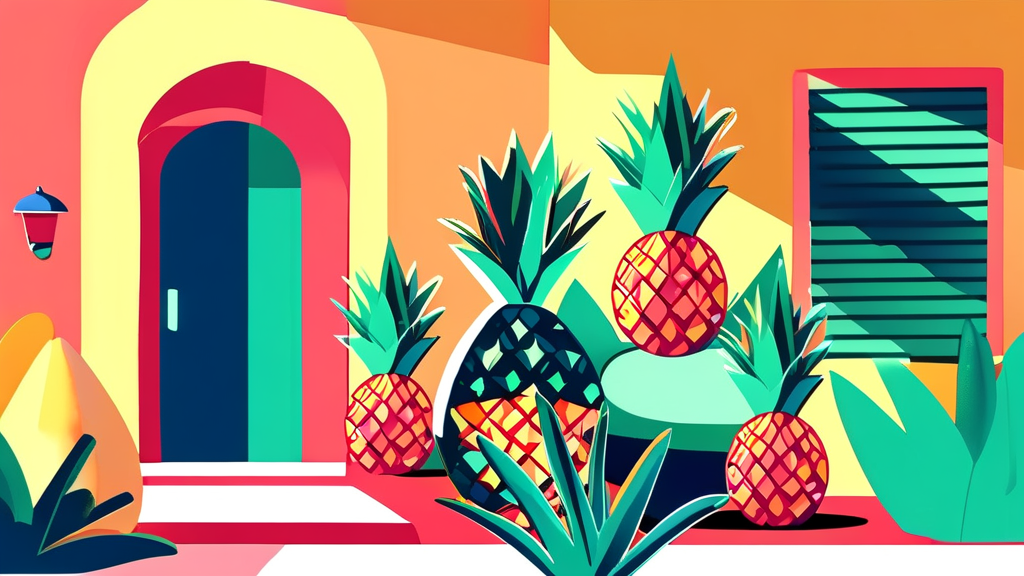 브로멜라인 함유 건강 보조제 활용 (cartoon 스타일)