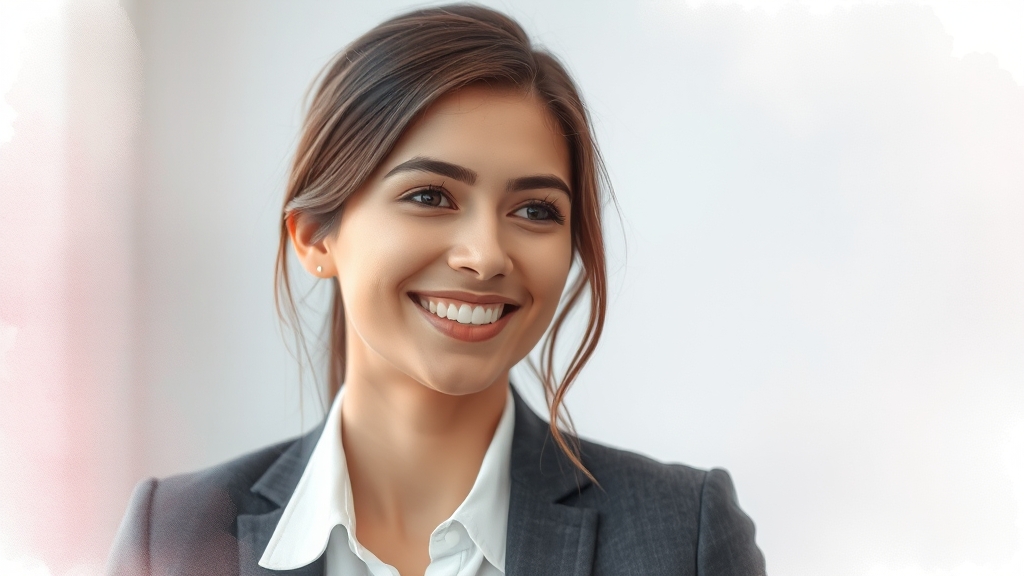 면접 답변 전략 (watercolor 스타일)