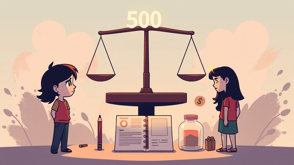 개인회생 신청 자격 (cartoon 스타일)