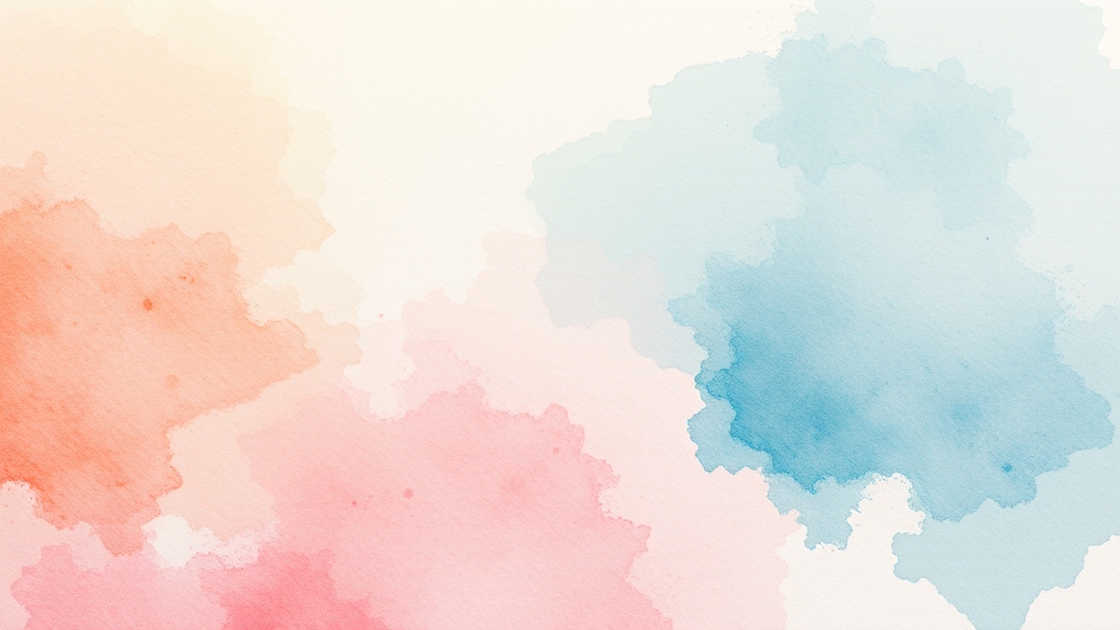 꼭 알아둬야 할 점 (watercolor 스타일)