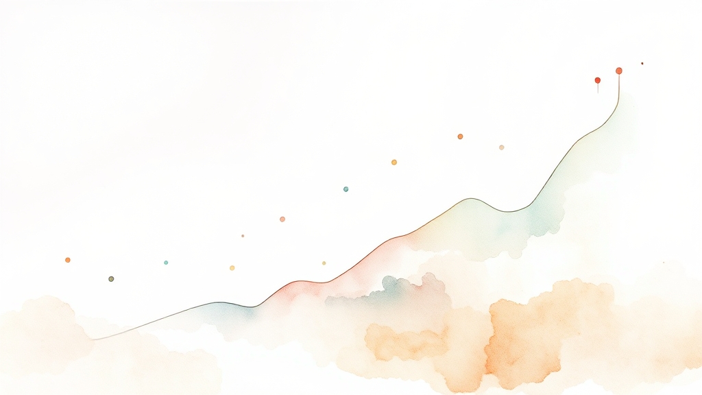 테슬라 주식 투자, 지금이 기회일까? (watercolor 스타일)