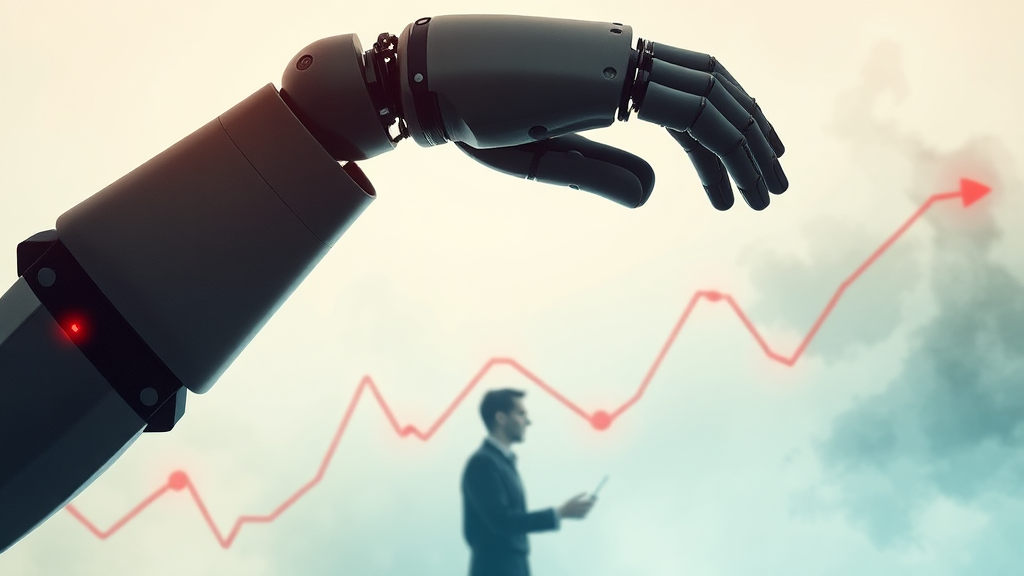 투자 시 리스크 요인은? (watercolor 스타일)