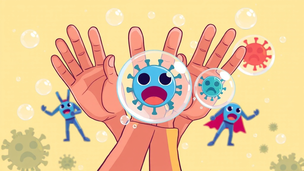 개인 위생, 기본 중의 기본 (cartoon 스타일)