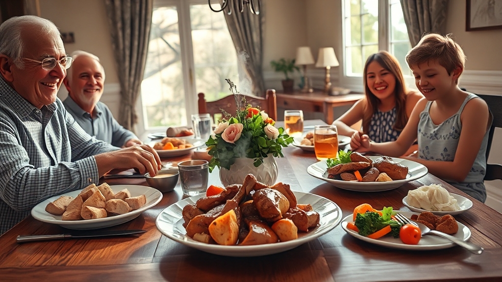 집에서 즐기는 초복 보양식 레시피 (realistic 스타일)