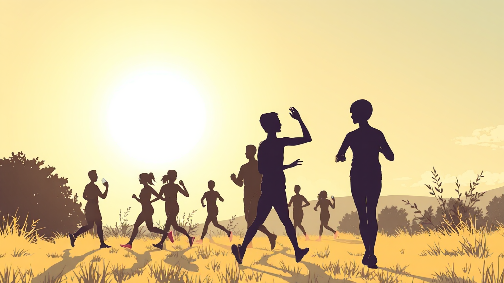 HDL 관리에 도움되는 습관 (illustration 스타일)