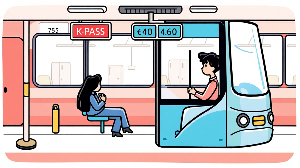 K패스 FAQ (cartoon 스타일)