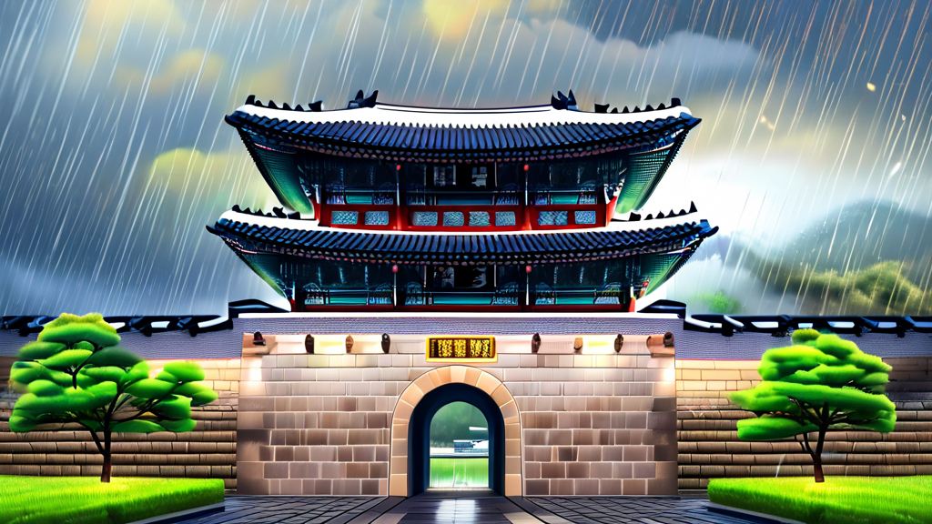 주요 왕들의 계보와 핵심 업적: 세종대왕부터 고종까지 (realistic 스타일)