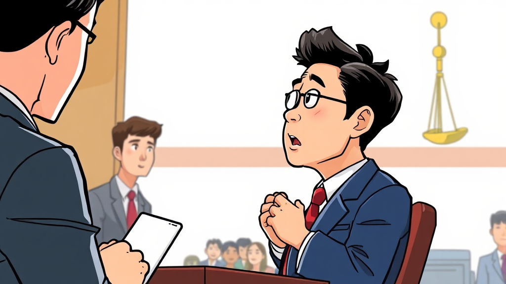 장경태 의원 입장 및 해명 (cartoon 스타일)