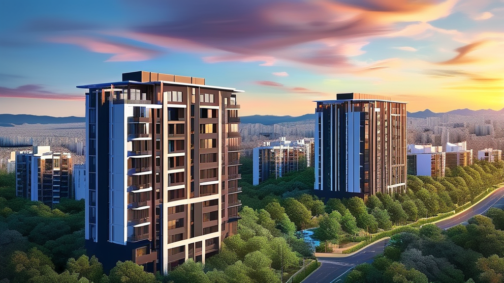 부동산: 서울 외곽 전세 시장 동향과 매매 전환 (realistic 스타일)