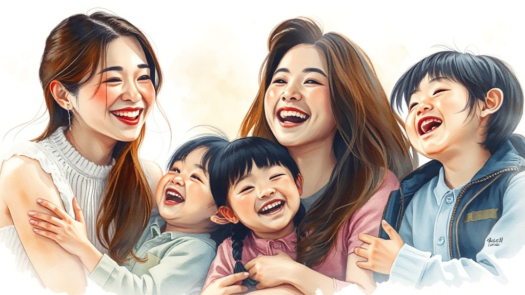 가족 친화적 체험 프로그램 소개 (watercolor 스타일)