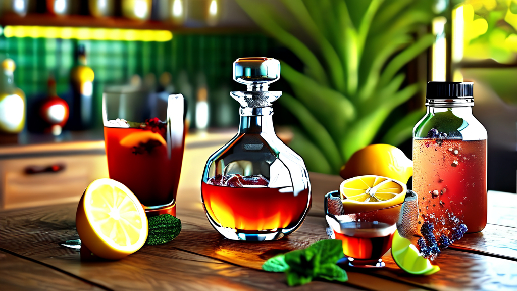 레몬청, 이렇게 활용해 보세요! 다채로운 레시피 제안 (realistic 스타일)