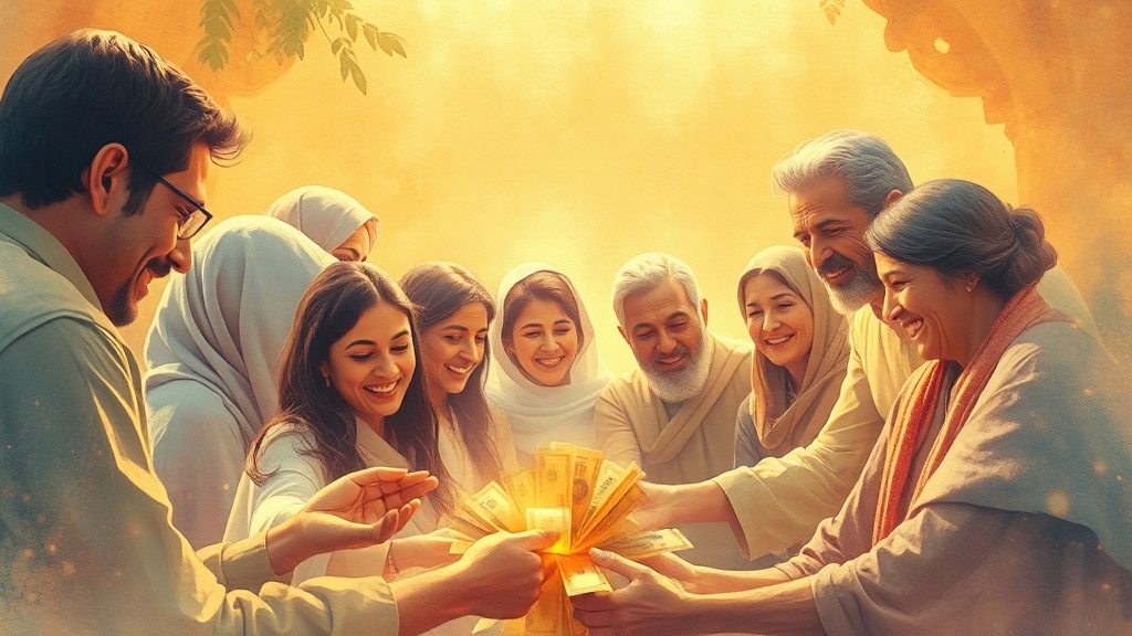 세대별 재테크 전략 비교 (watercolor 스타일)