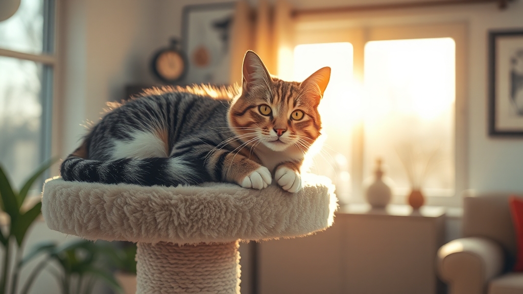 캣타워, 왜 필요할까? (realistic 스타일)