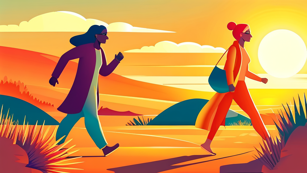 갱년기 우울증, 희망을 찾은 실제 사례와 예방 전략 (cartoon 스타일)