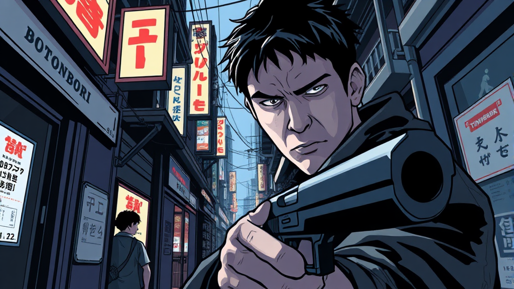 용의자 정보 및 수사 진행 상황 (illustration 스타일)