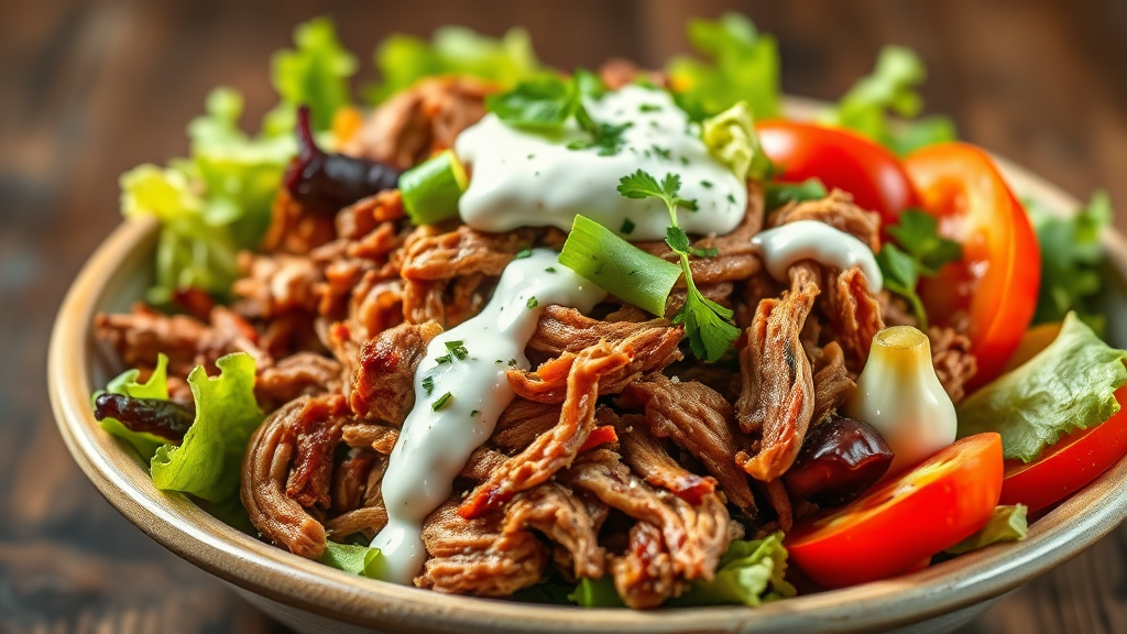 폴드포크 샐러드 맛 평가 & 후기 (realistic 스타일)