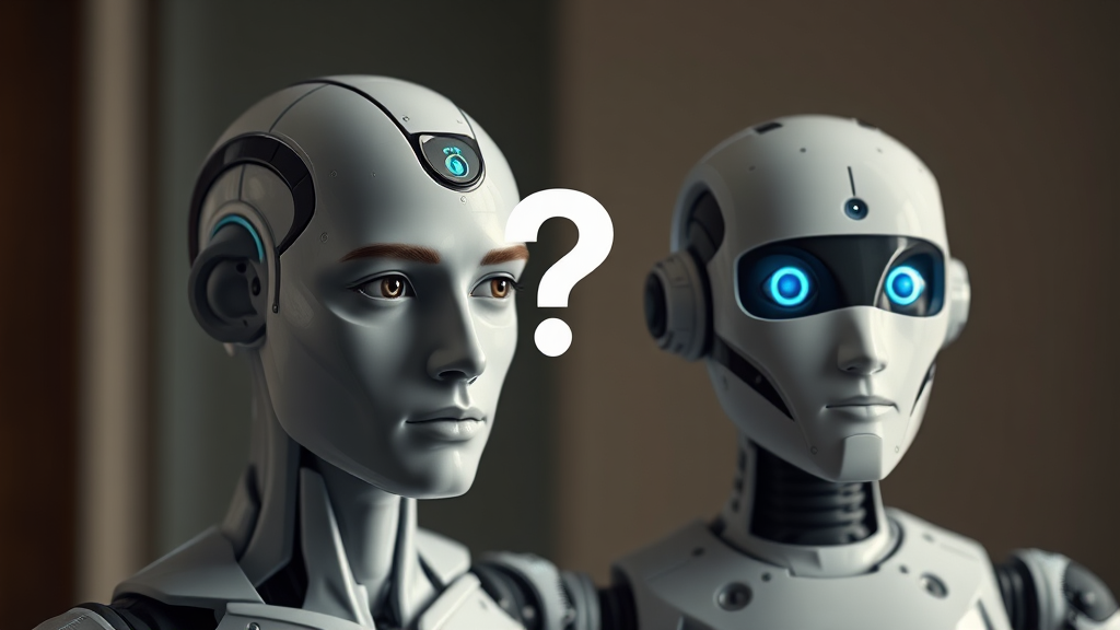 AI 활용 시 ‘생각’의 중요성 (realistic 스타일)