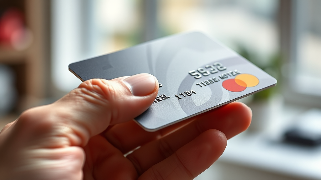 한도 관리의 중요성과 현명한 사용법 (realistic 스타일)