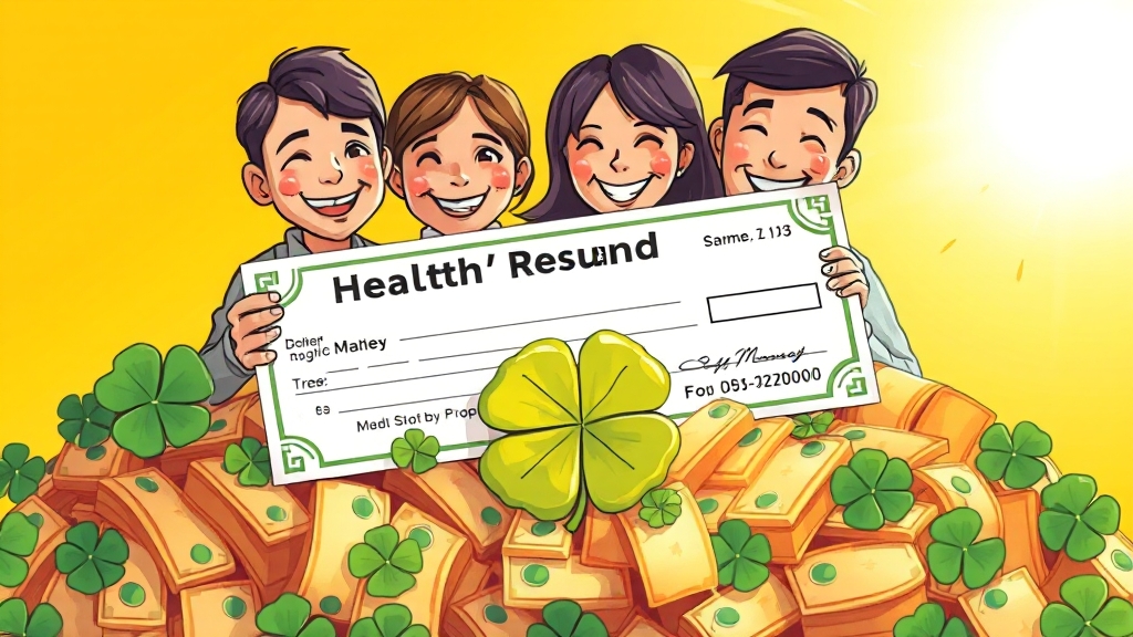 숨은 돈, 지금 바로 확인하세요! 🍀 (cartoon 스타일)