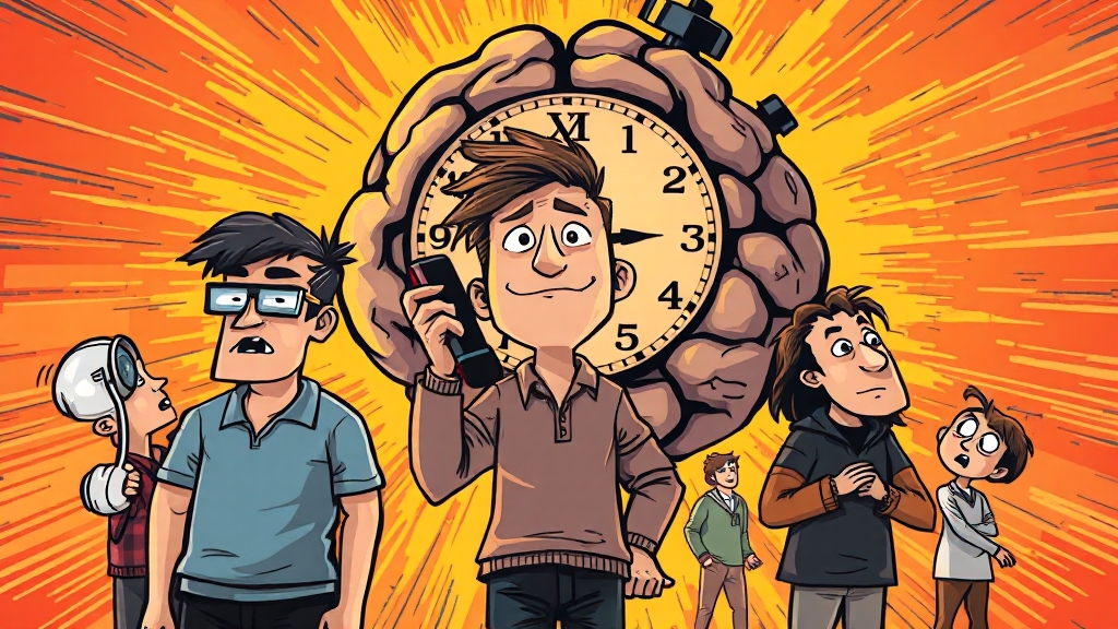 언어 및 시각 장애, 놓치지 마세요! (cartoon 스타일)