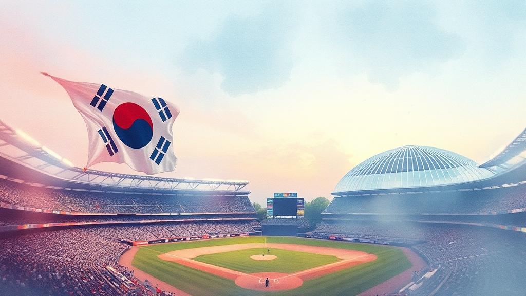 WBC 평가전 미리보기 (watercolor 스타일)