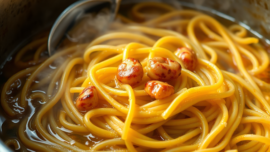 파스타 면 삶기