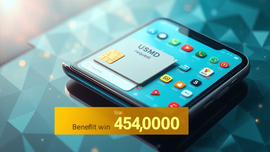 알뜰폰 추가 혜택 & 프로모션 정보 (realistic 스타일)