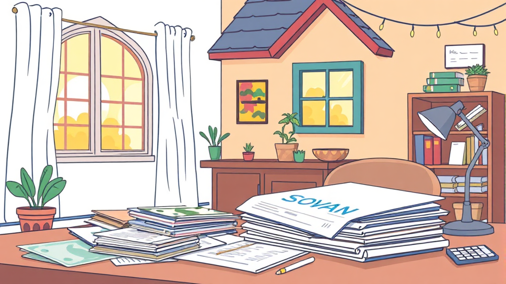 신청 방법 및 필요 서류 (illustration 스타일)