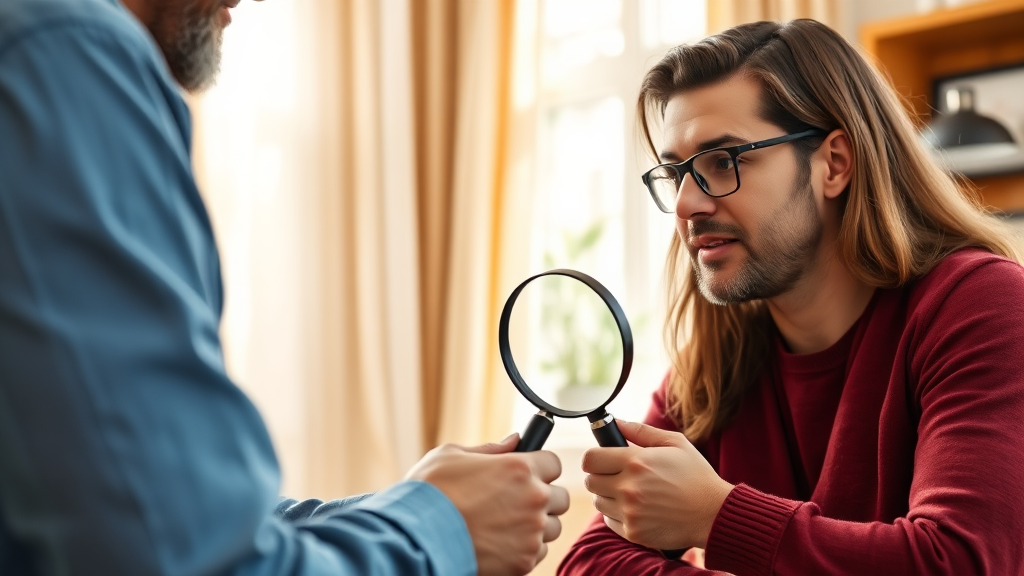 면접 시 확인 가능 정보 (realistic 스타일)