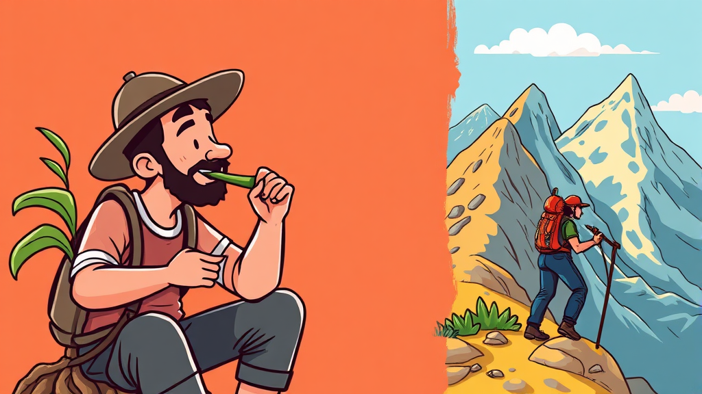 점입가경, 그 유래와 흥미로운 이야기 (cartoon 스타일)