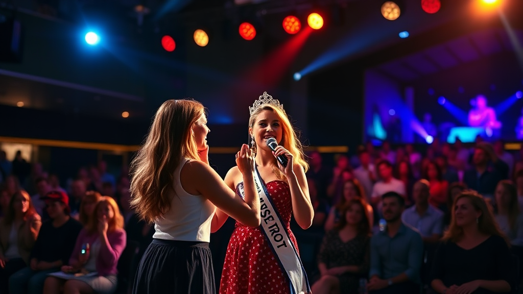 미스트롯4 투표 방법 및 참여 안내 (realistic 스타일)