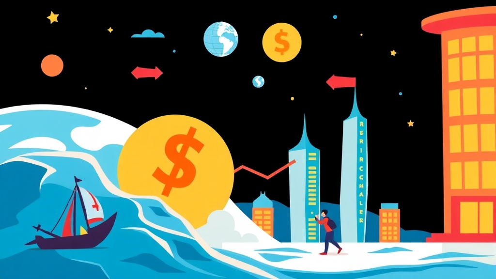 1500원대 환율이 우리 경제에 미치는 영향 (cartoon 스타일)